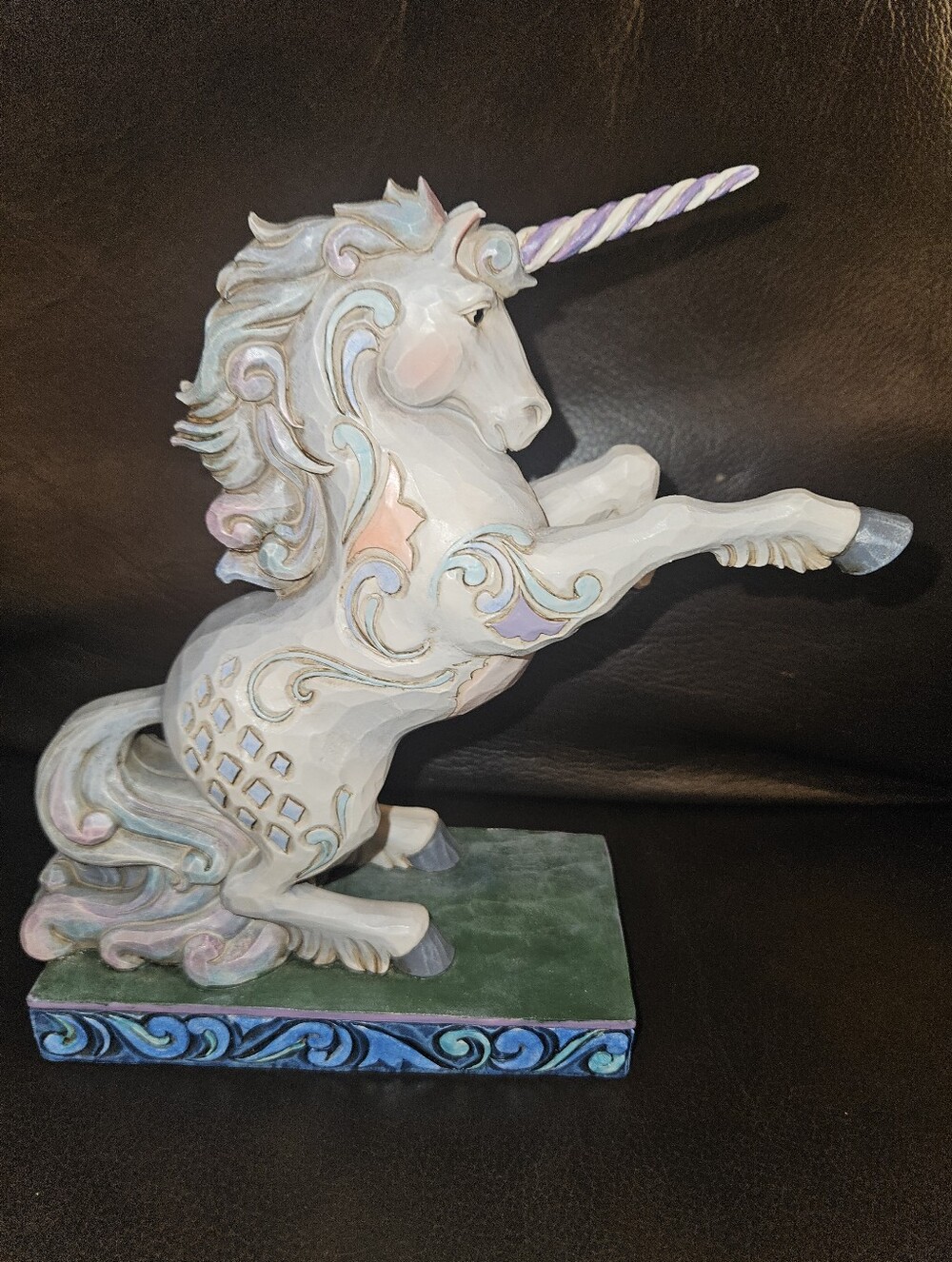 Jim Shore Pastel Unicorn Sculpture - Picture 3 of 10